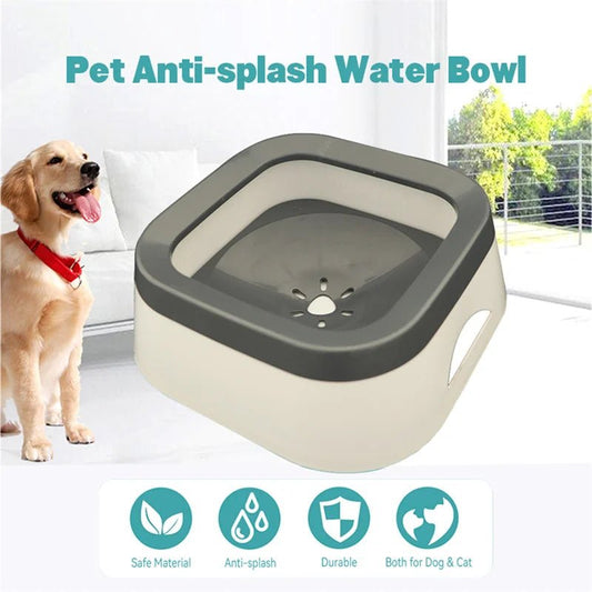 Yuleora Anti - splash Water Bowl For Dogs 1L™ - My Store